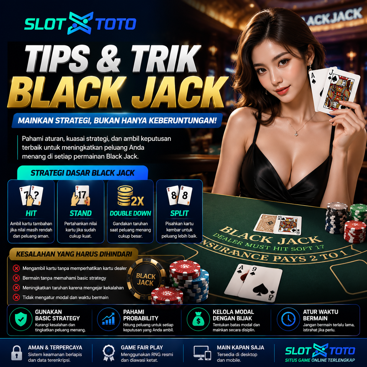 Tips & Trik Black Jack